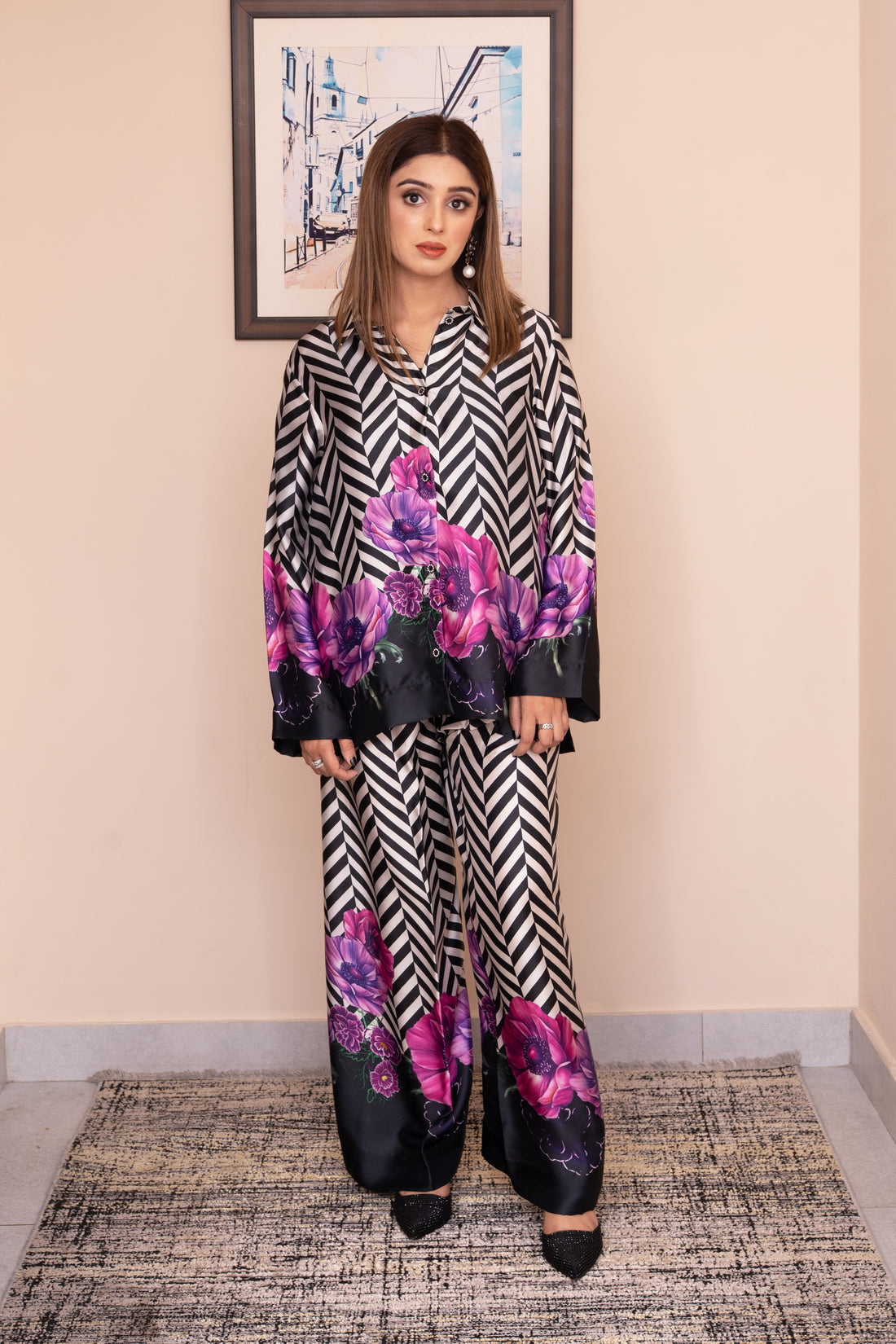 Silk Co-Ord Set (Pret)